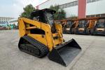 60HP 75HP 100HP EPA Approved Earth Auger Mini Tracked Skid Steer Loader Full
