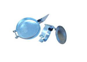 Quality 6 Inch Zinc Plated Freightliner Exhaust Stack Rain Cap wholesale