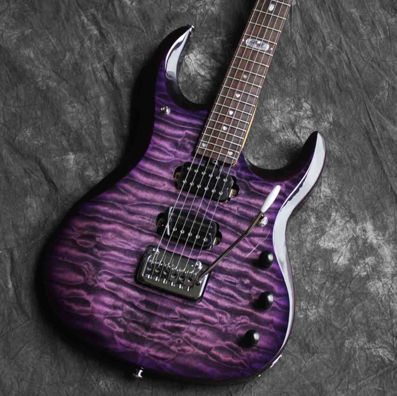Custom Mahogany with Quilted Maple Top John Petrucci Signature Su-hr Musicman JP Electric Guitar Customize Kinds Shape E