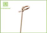 80mm Bamboo BBQ Sticks Bamboo For Cooking Fruit Kabobs Skewers Odorless