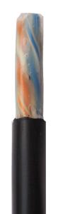 Quality Gel filling Waterproof Cat6 Lan Cable 23AWG 4Pair CMX wholesale