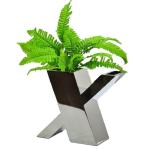 Big size steel custom letter shape decorative flower planters company name