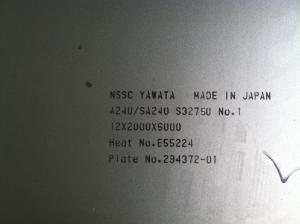 Quality S32760 Duplex Steel Plate / Pipe / Bar / Strip wholesale