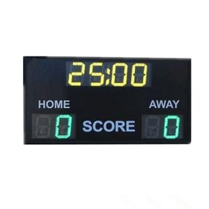 Quality Small Red LED Football Scoreboard / Electronic Sports Scoreboard Waterproof Level wholesale