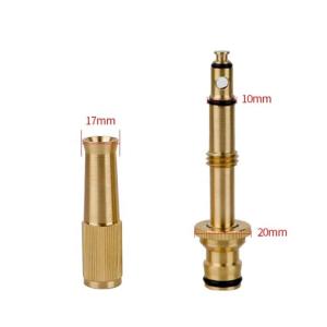 Quality Brass Garden Water Guns Nozzle Hose Pipe Spray Gun 3/4 Inch wholesale