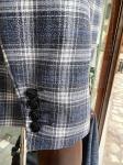 Plaid Striped 3 Piece Tuxedo Suit