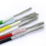 1m High Temperature Silicone Wire 0.3mm 1mm 1.5mm 4mm Glass Fiber