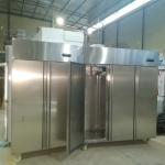 800W SS201 3 Door Upright Fridge for restaurant