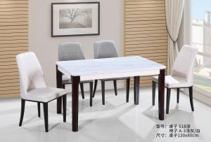 Quality niform Texture Stone Wood Coffee Table , 6 Pieces Modern Oak Dining Table wholesale