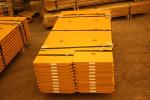 Wheel Loader Grade Blade 6Y5540 , Double Beveled Cutting Edges