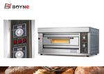 2 Tray 220v 0.1kw Gas Industrial Baking Oven With Digital Display