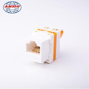 Quality ABS RJ45 Keystone Jack AS-KEY-D9E Phosphor Bronze Needle Customize Color wholesale