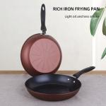Multifunction Cookware Multi-size Cast Iron Fry Pans Non-stick Coating Frying