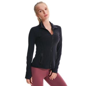 Quality Lightweight Full Zip Running Yoga Sports Track Jackets wholesale