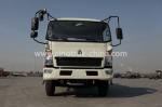 HOWO 4×2 High Safety Suction Sewage Truck Overall Dimensions 6880×2330×2870