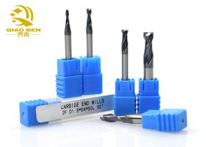 Quality HRC60 Solid Tungsten Carbide End CNC Milling Cutters 4 Flutes 8x60mm For Steel wholesale
