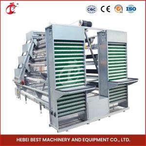 Quality Raising Chicken Poultry Layer Cage With 3/4/5/6/7/8 Tiers Emily Wang wholesale