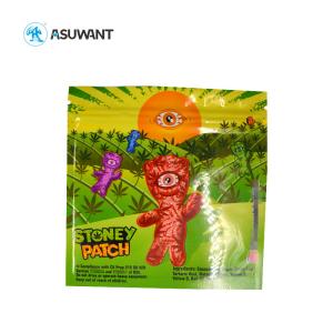 Quality Edible Food Packaging Bags Heat Seal Small Zipper Sachet For Gummies Bear Skittle Candys wholesale