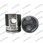 Piston D1146 Flat bottom 65.02501-0507 For Doosan Diesel Engine Repair Parts
