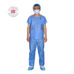 V Collar Round Collar PP SMS Patient Surgical Gown Anti Static Disposable Scrub