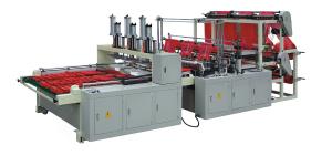 Quality Six Lines Polythene T-shirt Bag Making Machine High Speed Plastic Bag Maker wholesale
