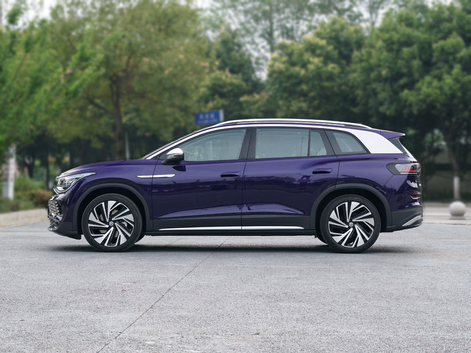 Pure edition Seven-seat SUV ID 6X manufacturers direct sales of new energy vehicles
