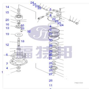 Quality 708-7T-00230 708-7T-00251 PC75UU-2 Excavator Swing Motor wholesale