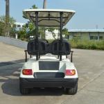 Popular Outdoor 6 Seater Golf Cart With Aluminum Rim , 48V Battery Voltag