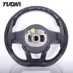 Perforated Leather Mercedes Benz Steering Wheel Carbon Fiber