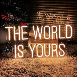 Quality Custom Neon Sign Lights for Bedroom Decoration Rainbow Hanging Fashion Night Lamp wholesale