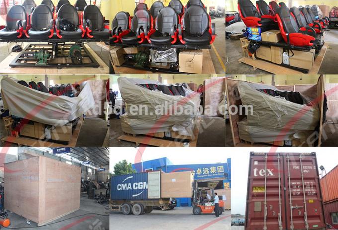 6 Setas 7D Simulator Cinema 70 PCS 5D Movies Amusement Park Gun Shooting