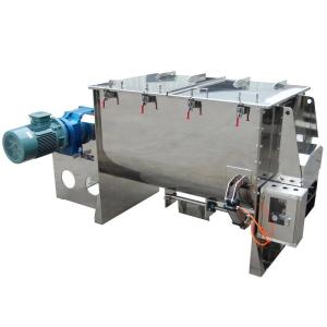 Quality 11KW Stainless Steel Double Ribbon Blender 1000L Horizontal Mixer Machine wholesale