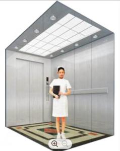Quality 1.5m Pit Hospital Bed Elevator TUV Stainless Steel Elevator Cabin wholesale