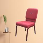 Hot Sale High Quality Interlock Desgin metal Stacking Church Chair