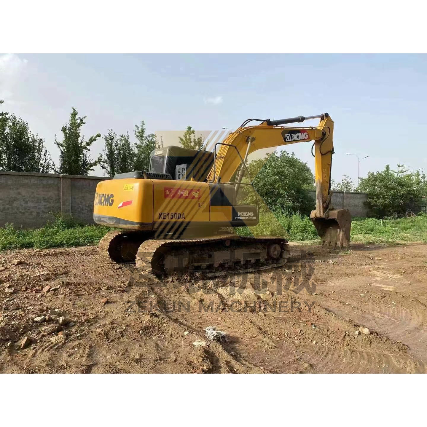 Used 14Ton XCMG XE150DA Crawler Excavator with Hydraulic Valve