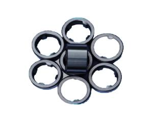 Quality Wo+Co/Ni Water Shaft Bushing Sleeve With Inner Petal-4 Flaps For Pumps Product Polishing Excellent Wear Resistant wholesale