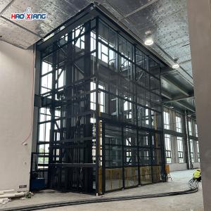 Quality 10 Tons 10 Meters High 2 Layers Hydraulic Cargo Elevator For Garage Use wholesale