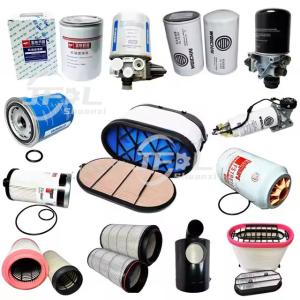 Quality Truck Parts Weichai Yuchai Air filter Oil Fuel filters Air dryer Fuel Water Separator For Dongfeng Howo FAW Truck wholesale