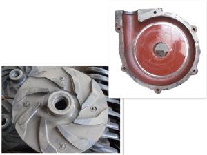Quality Centrifugal Slurry Pump Parts High Chrome Impeller OEM / ODM Acceptable wholesale