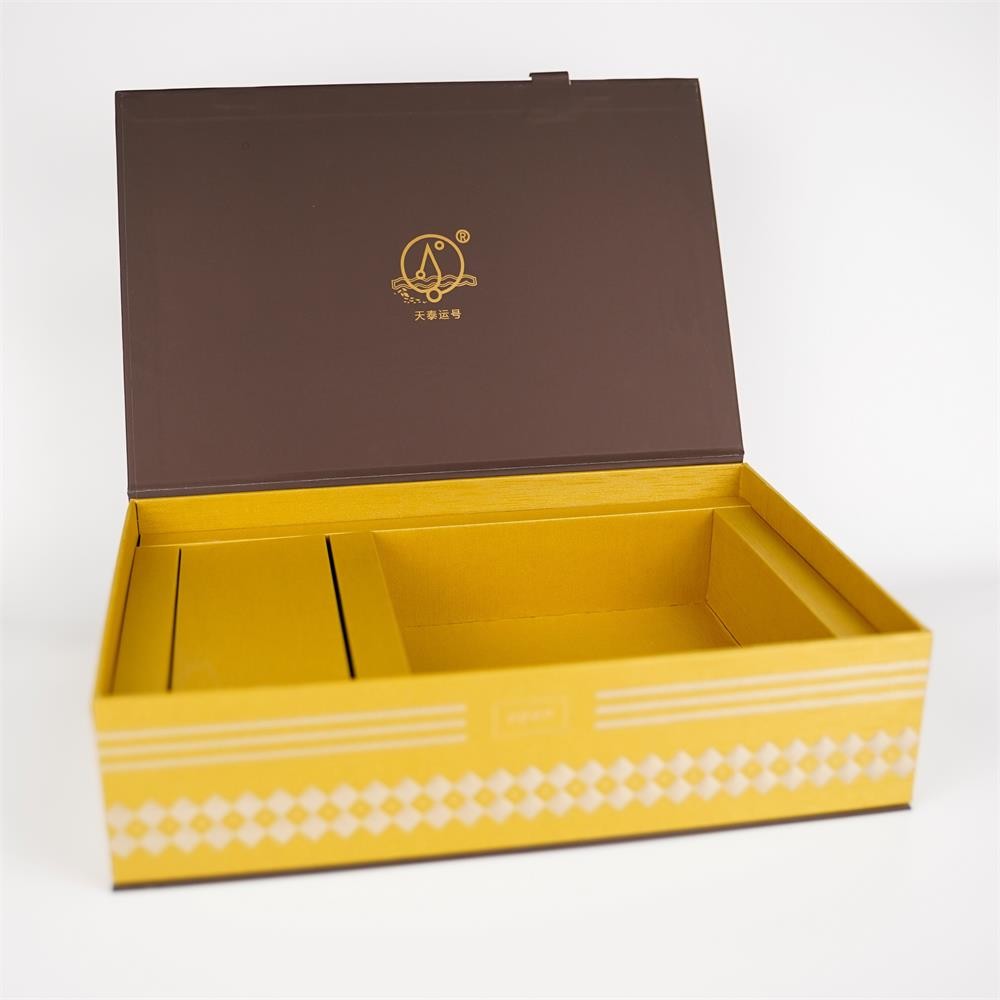 Luxury Custom Cardboard Gift Packaging For Tea Box Tea Storage Packaging Box with Inner Tray
