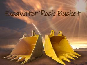 Quality Customizable High Strength Rock Bucket Attachment Excavator Rock Loading Bucket wholesale