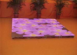 Quality interactive Dance Floor LED Screen SMD2727 P6.25mm 25600dots/sqm Pixel Density wholesale