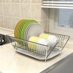 37.5cm Length 1KG Steel Kitchen Basket Rack For Dish Drying