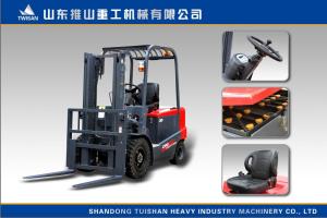 Quality 3.0 ton electric powered forklift with ce and iso wholesale