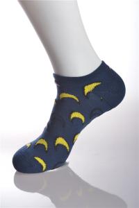 Quality Quick Dry Breathbale Wool Running Socks , Green / Blue Trail Running Socks wholesale