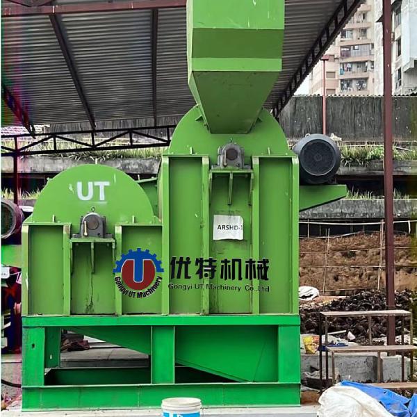 2024 in Indonesia Coconut Shell Coir Fiber Separating Machine Defibering