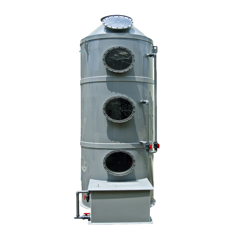 Building Material Shops 40mm Pump Out Fiberglass Desulfurization Tower Dust Collector