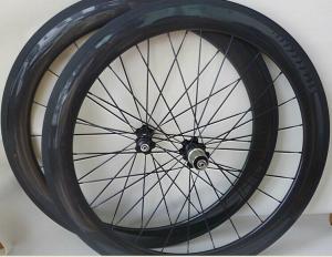 Quality 2014YOUNGFANBIK EN Standard 60mm clincher carbon wheels 700C high tg rim road bike Chinese wholesale
