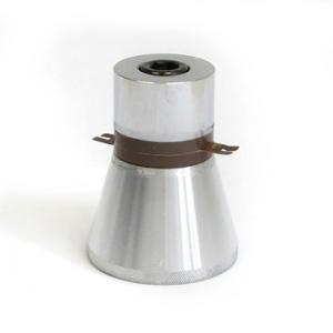 Quality Aluminum Ultrasonic Cleaning Transducer , 25KHz 60W Ultrasonic Piezo Transducer wholesale
