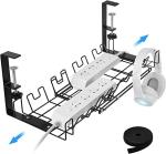 Upgrade Your Cable Organization with 3mm Thick Cable Management Mesh 39*16*12